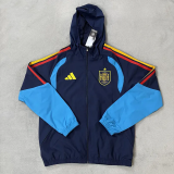 2026-27 Spain Royal Blue Windbreaker