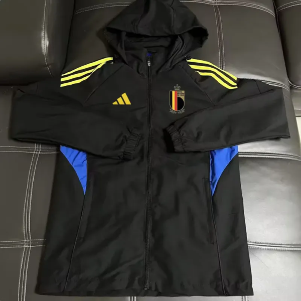 2026-27 Belgium Black Windbreaker