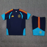 2026-27 Spain Royal blue Training Short Suit