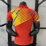 2026-27 Spain Red Blue Special Edition Player Version Soccer Jersey