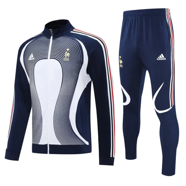 2025-26 France Royal blue Jacket Tracksuit #F18