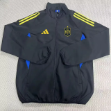 25-26 Spain Black Windbreaker