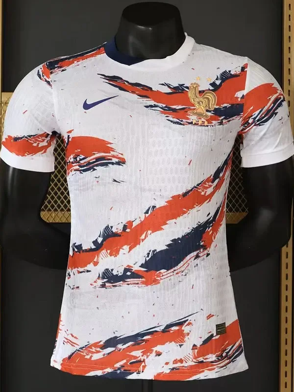 2026-27 France White Blue Special Edition Player Version Training shirts