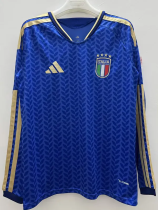 2026-27 Italy Home Long Sleeve Soccer Jersey (长袖)