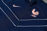 2026-27 France Royal blue Jacket Tracksuit