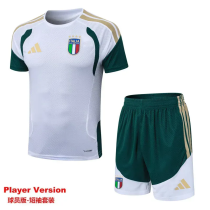2026-27 Italy White Player Version Training Short Suit (球员短套装)#D2603