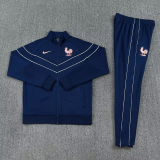 2026-27 France Royal blue Jacket Tracksuit