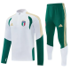 2026-27 Italy White Half Pull Tracksuit (半拉链)