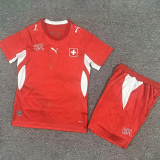 2026-27 Switzerland Home Kids Soccer Jersey