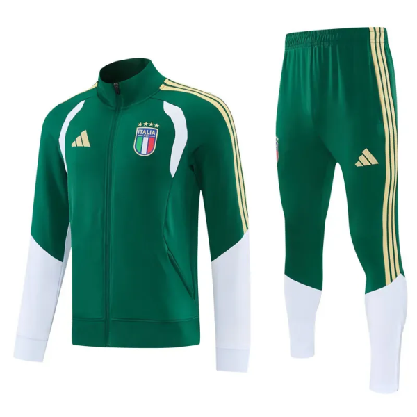 2026-27 Italy Green Jacket Tracksuit