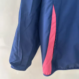 2025-26 Sweden Yellow & Royal blue Double Sided Windbreaker (双面风衣)