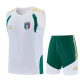 2026-27 Italy White Tank top and shorts suit