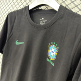 2025-26 Brazil Black Training shirts