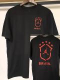 2026-27 Brazil Black High Quality Casual T-Shirt
