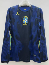 2026-27 Brazil Away Long Sleeve Soccer Jersey (长袖)
