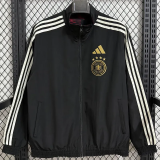 2025-26 Germany Black & Red Double Sided Windbreaker (双面风衣)