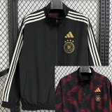 2025-26 Germany Black & Red Double Sided Windbreaker (双面风衣)