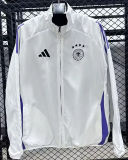 2025-26 Germany White & Black Double Sided Windbreaker (双面风衣)