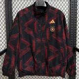 2025-26 Germany Black & Red Double Sided Windbreaker (双面风衣)