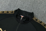 2026-27 Portugal Black Jacket Tracksuit