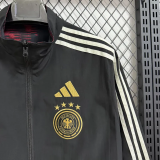 2025-26 Germany Black & Red Double Sided Windbreaker (双面风衣)