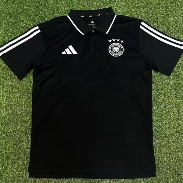 2026-27 Germany Black Polo Short Sleeve