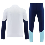 2026-27 Argentina White Half Pull Tracksuit (半拉链)