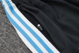 2025-26 Argentina Dark gray Half Pull Tracksuit #B2529(半拉链)