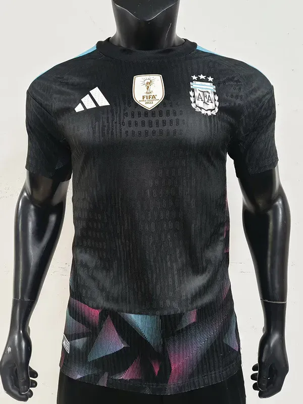 2026-27 Argentina Black Goalkeeper Player Version Soccer Jersey