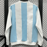 2025-26 Argentina Blue white Hoodie (无帽卫衣)