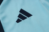 2026-27 Argentina Light blue Half Pull Tracksuit #B26005(半拉链)
