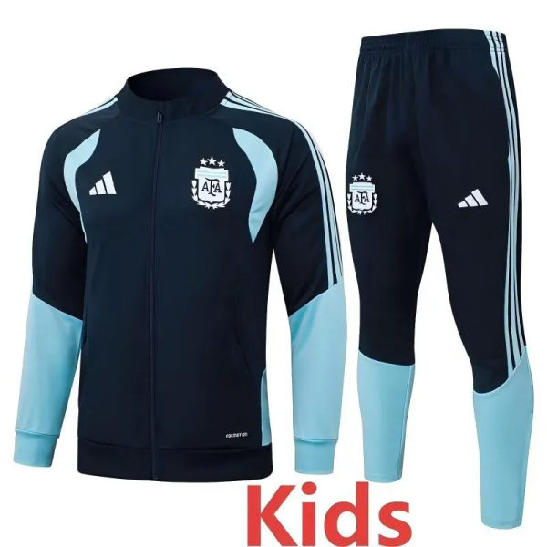 2026-27 Argentina Light blue Kids Jacket Tracksuit #E26001(童装)