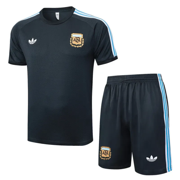 2025-26 Argentina Dark gray Training Short Suit #D2559