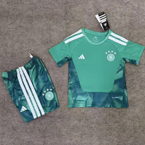 2026-27 Germany Green Goalkeeper Kids Soccer Jersey