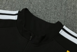 2026-27 Germany Black Half Pull Tracksuit (半拉链)