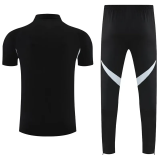 2025-26 Argentina Black Polo Tracksuit