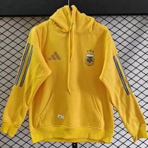 2025-26 Argentina Yellow Hoody 黄色(加绒)