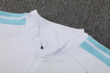 2026-27 Argentina White Half Pull Tracksuit (半拉链)