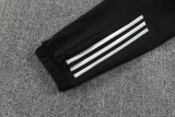 2025-26 Argentina Black Hoodie Jacket Tracksuit