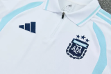 2026-27 Argentina White Polo Tracksuit