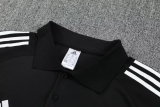 2025-26 Argentina Black Polo Tracksuit