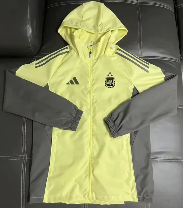 2025-26 Argentina Yellow Windbreaker #三星