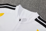 2026-27 Germany White Half Pull Tracksuit (半拉链)