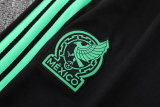 2026-27 Mexico Black Half Pull Tracksuit (半拉链)