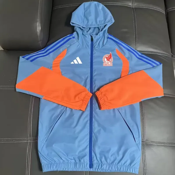 2026-27 Mexico Light blue Windbreaker