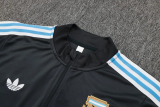 2025-26 Argentina Dark gray Half Pull Tracksuit #B2529(半拉链)
