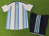 2026-27 Argentina Home Kids Player Version Soccer Jersey (球员童装)