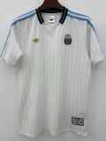 2025-26 Argentina White Casual Edition Fans Training shirts