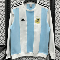 2025-26 Argentina Blue white Hoodie (无帽卫衣)
