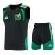 2026-27 Mexico Black Tank top and shorts suit